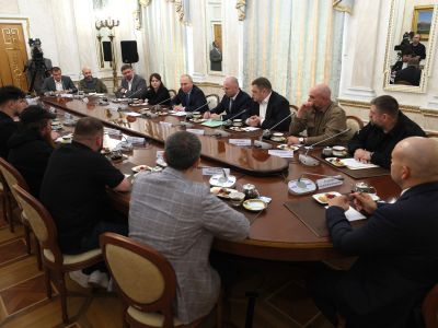 Встреча Путина с военкорами, 13.06.23. Фото: kremin.ru